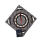 Reloj de Pared Artesanal Caña Flecha Diseño Rombo