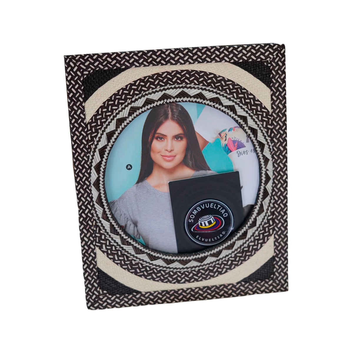 Portaretrato Artesanal Exclusivo Diseño Sombrero