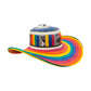 Sombrero Arcoiris 23 Fibras Extrafino Colores