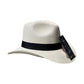 Sombrero Aguadeño Beige Artesanal Cinta Negra