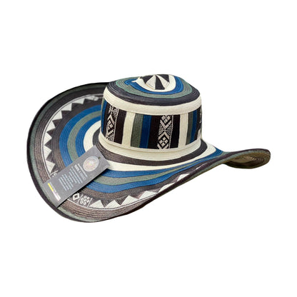 Sombrero Exclusivo 23 Fibras Tejido a Mano