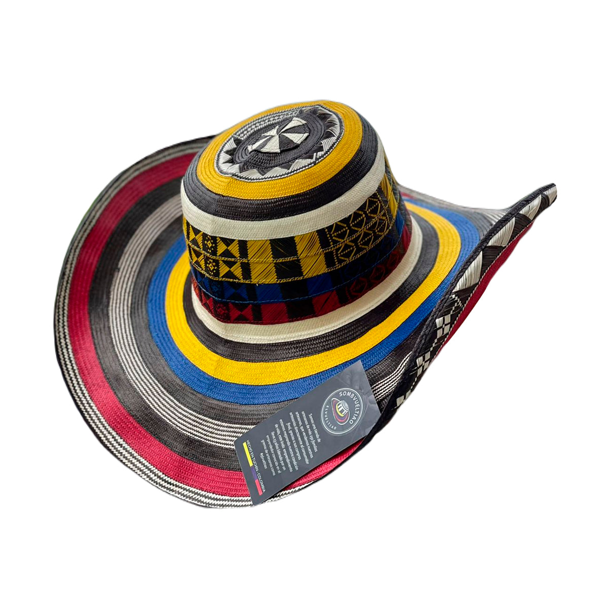 Sombrero 33 Fibras Exclusivo Tricolor Extrafino
