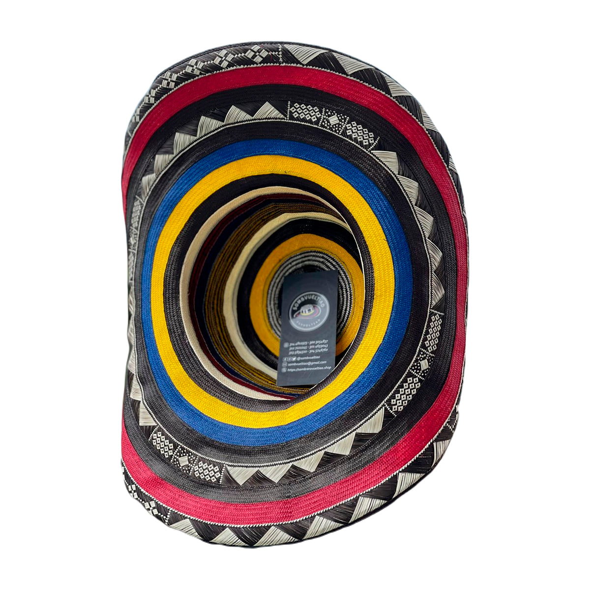 Sombrero 33 Fibras Exclusivo Tricolor Extrafino