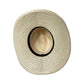 Sombrero 23 Fibras Diseño Calado Beige Extrafino