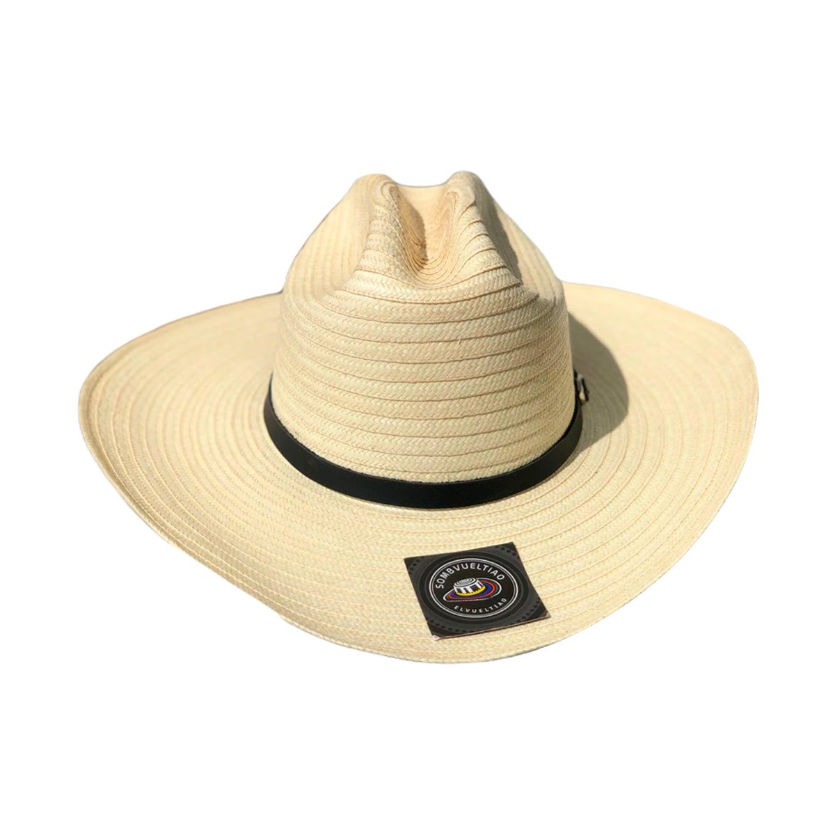 Sombrero Exclusivo Artesanal Beige Fino