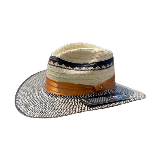 Sombrero Panameño Beige Diseño Beige MY