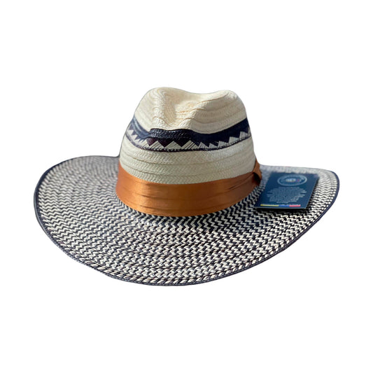 Sombrero Panameño Beige Diseño Beige MY