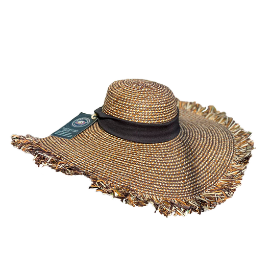 Pava Con Flecos Exclusiva Fina A Mano Artesanal MY