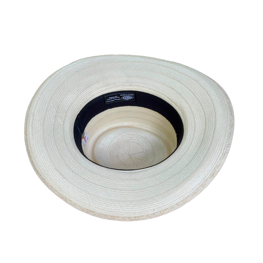 Sombrero Artesanal a la Corta Blanco 23 Fibra