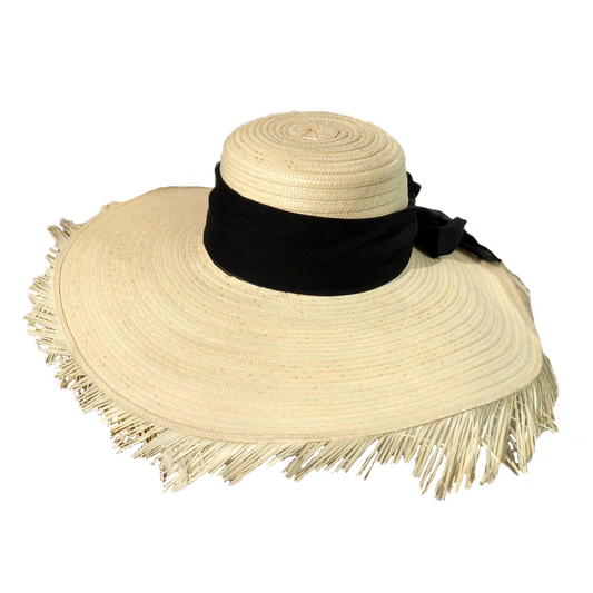 Pava Con Flecos Diseño Cruda Calidad Duradera