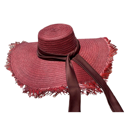 Pava Exclusiva Unicolor Artesanal Vino Original MY