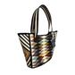 Bolso Exclusivo Caña Flecha Figuras Multicolor