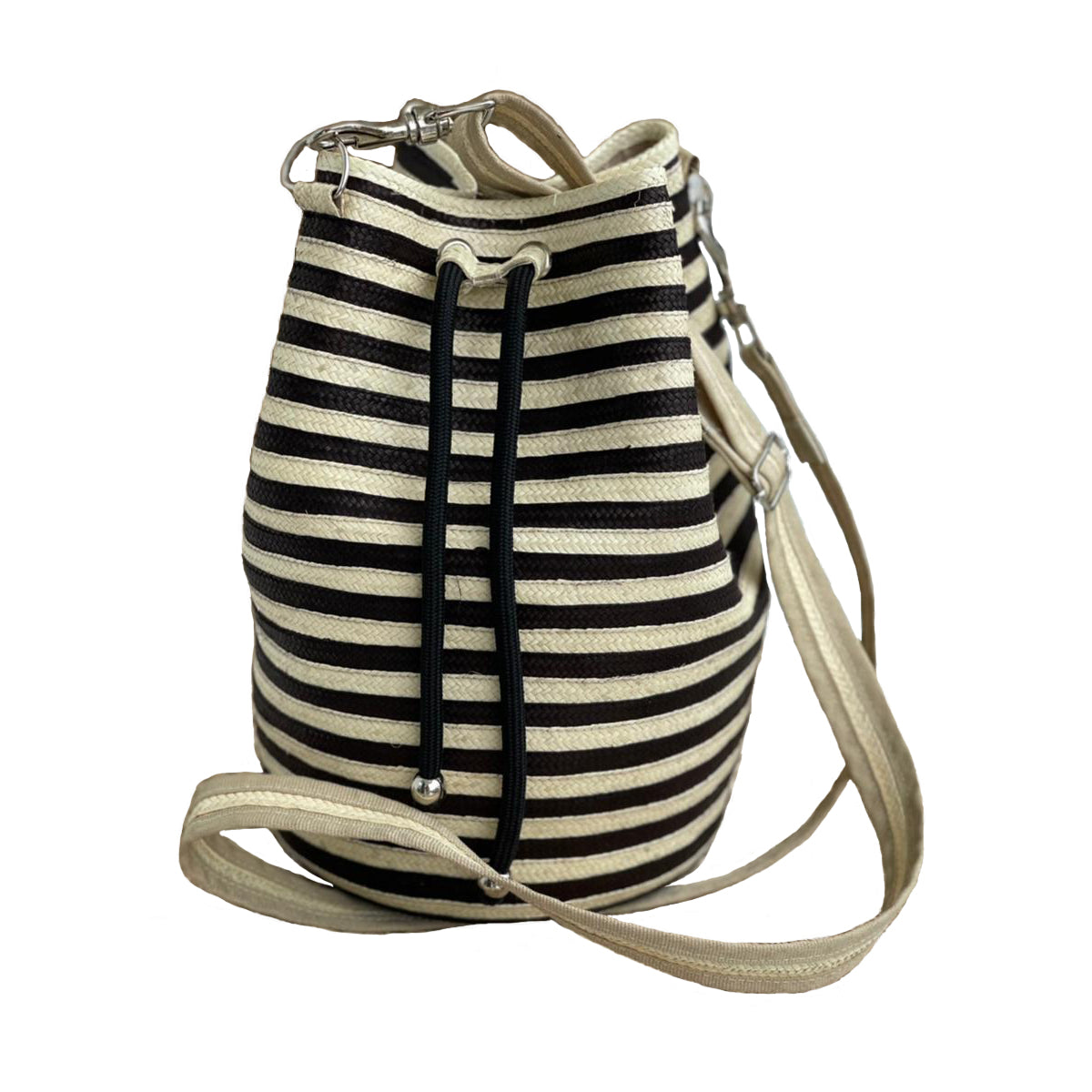 Mochila de caña Flecha Exclusiva diseño de cebra