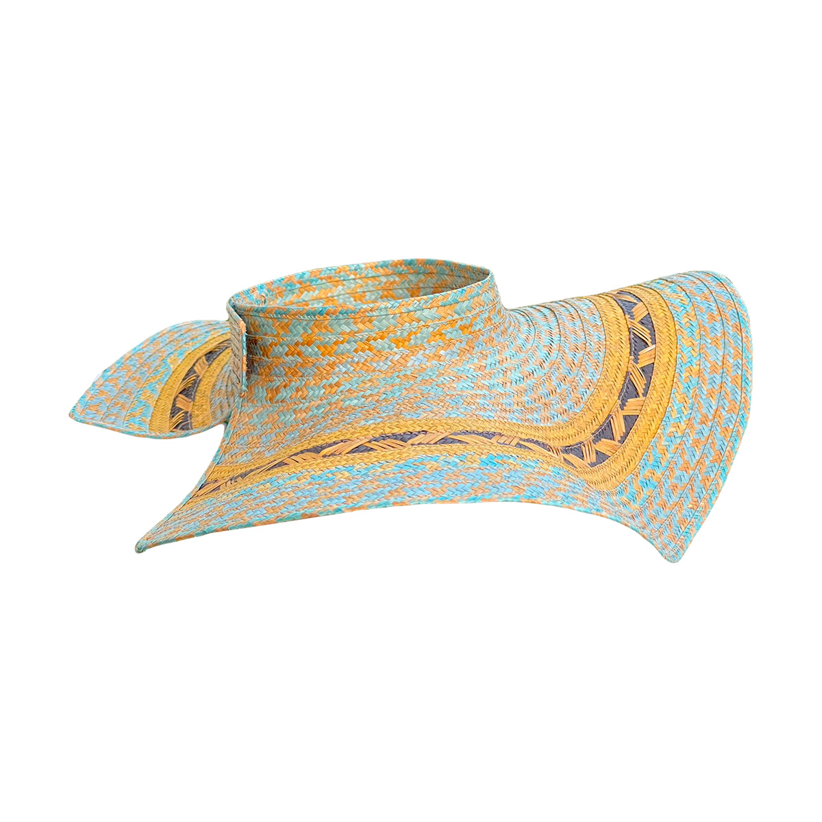 Visera Olas del Mar Diseño Figuras a Mano