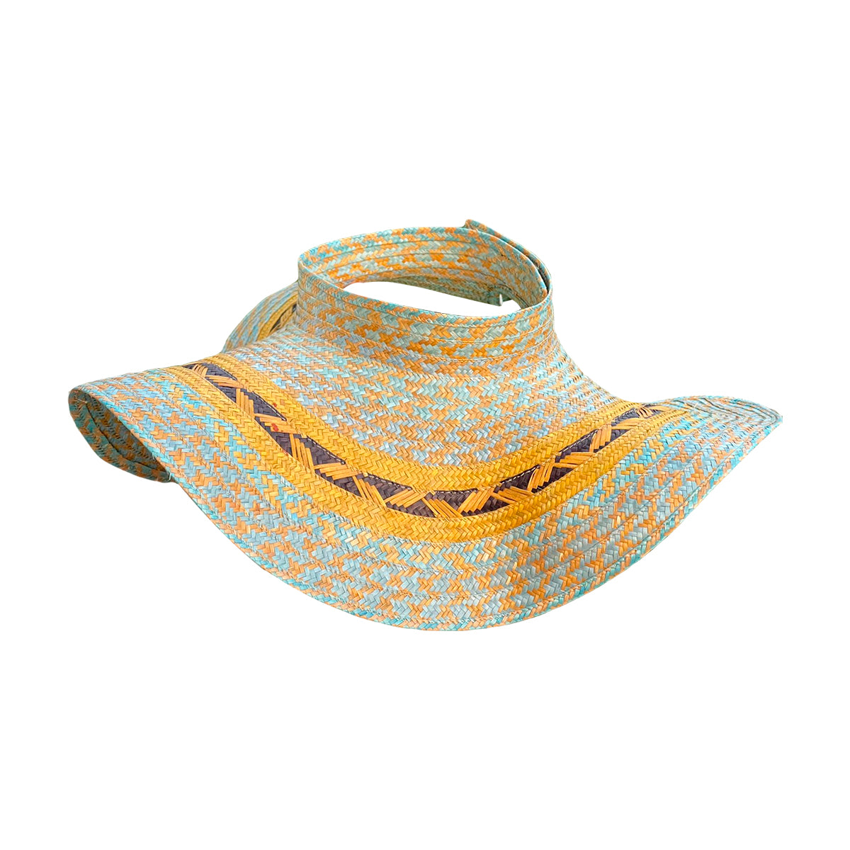 Visera Olas del Mar Diseño Figuras a Mano