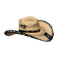 Sombrero 23 fibras con Malla Exclusivo Beige