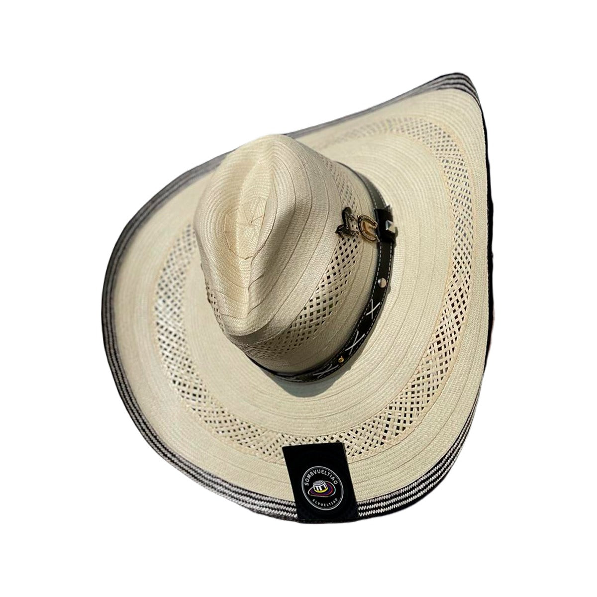 Sombrero 27 fibras Extrafino Calidad a Mano Blanco