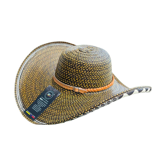 Sombrero Exclusivo 23 Fibras Verde Caña Flecha