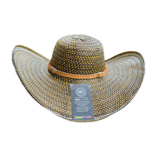 Sombrero Exclusivo 23 Fibras Verde Caña Flecha