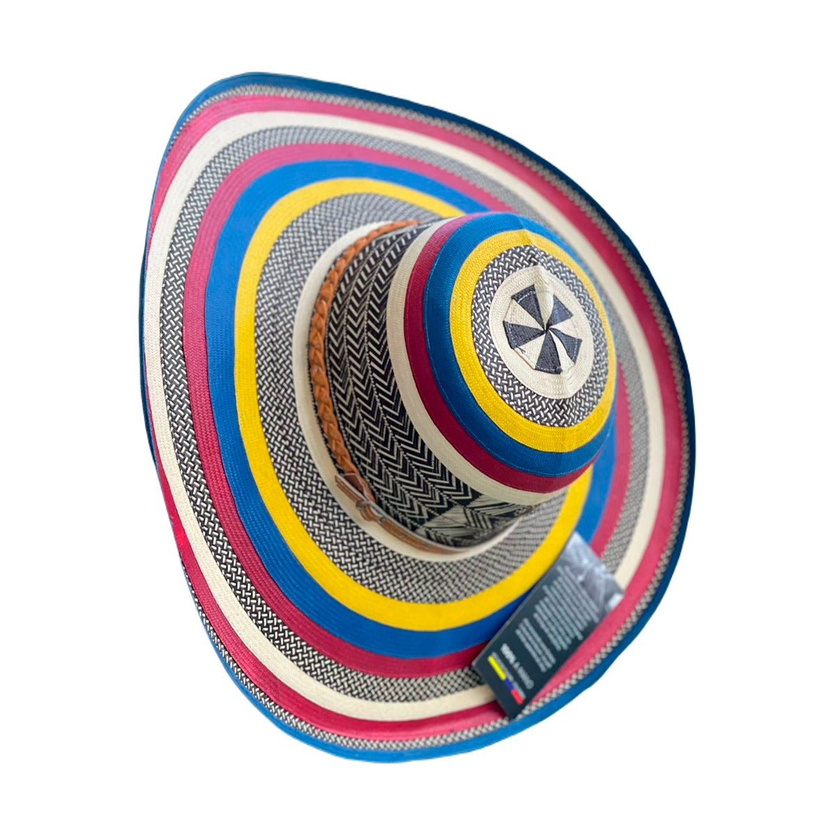 Sombrero Exclusivo 23 Fibras Tricolor Calidad