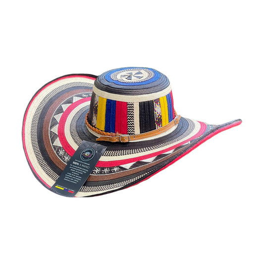 Sombrero Exclusivo 23 Fibras Multicolor Calidad
