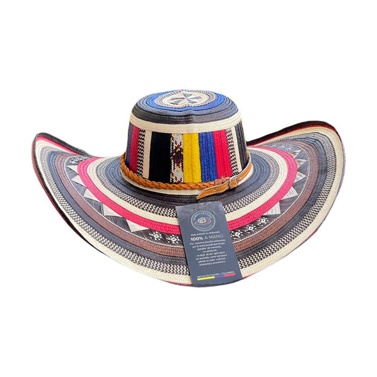 Sombrero Exclusivo 23 Fibras Multicolor Calidad
