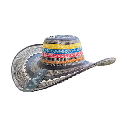 Sombrero Exclusivo 23 Fibras Diseño Colombiano