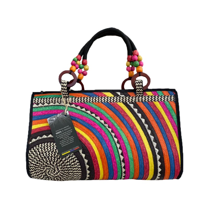 Bolso De Mano Diversos Colores Ancho