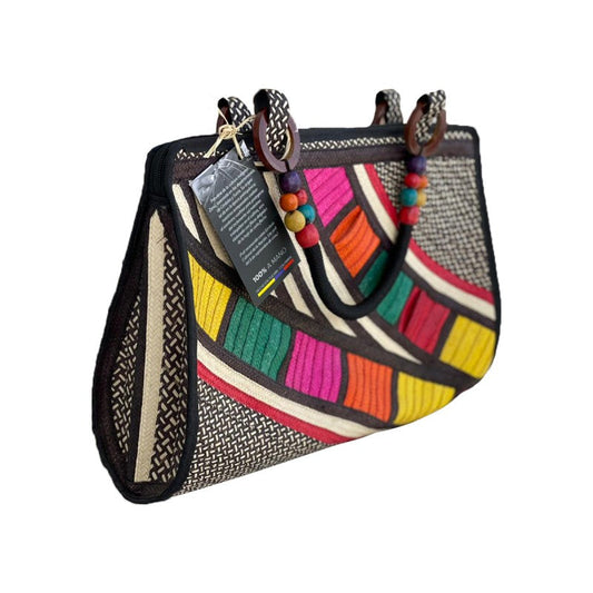Bolso De Mano Multicolor MY