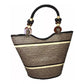 Bolso Diseño Ajedrez En Caña Flecha