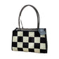Bolso Exclusivo Rectangular Diseño Ajedrez