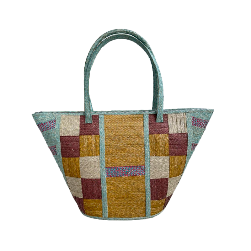 Bolso Multicolor Exclusivo Diseño Ajedrezado