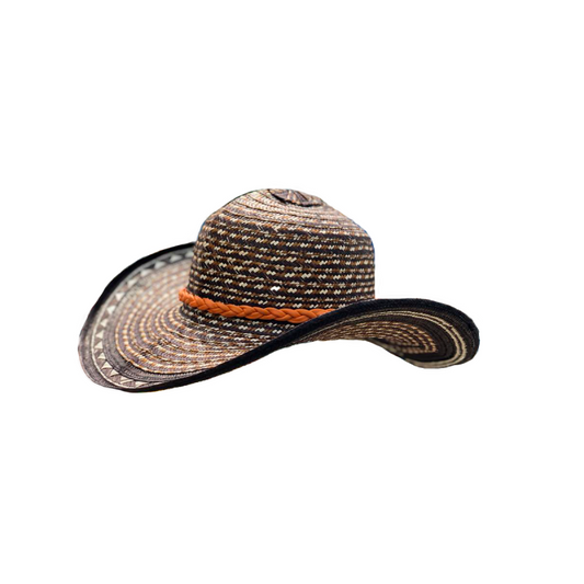 Sombrero 15 Fibras Artesanal Exclusivo Marrón MY