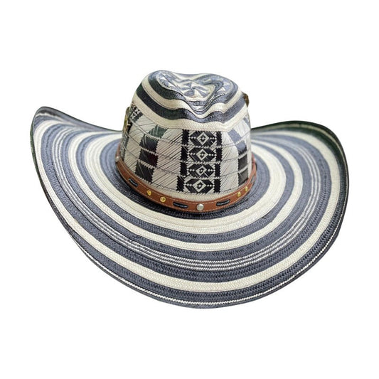 Sombrero 15 Fibras Caballista A Mano MY