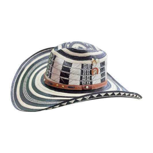 Sombrero 15 Fibras Caballista A Mano MY