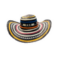 Sombrero 15 Fibras Caña Flecha Multicolor