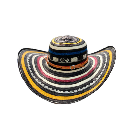 Sombrero 15 Fibras Caña Flecha Multicolor MY