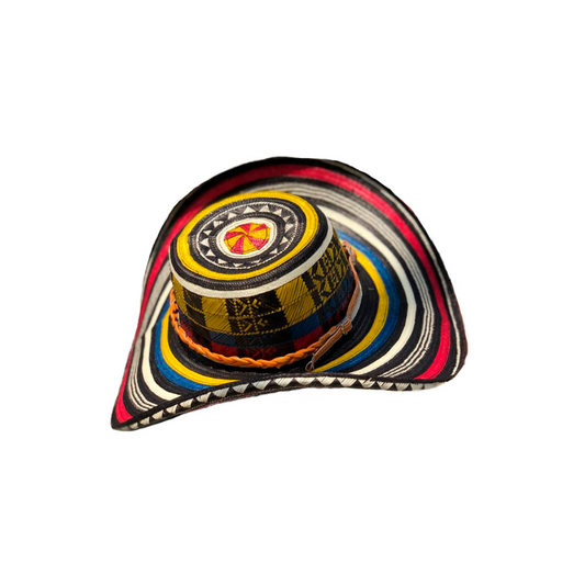 Sombrero 15 Fibras Colombiano Tricolor MY