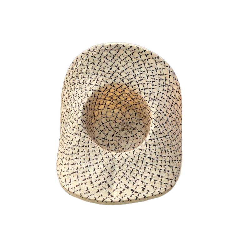 Sombrero 15 Fibras Diseño Blanco Figuras