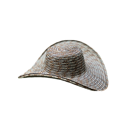 Sombrero 15 Fibras Diseño Económico Gris MY