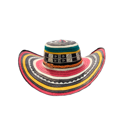 Sombrero 15 Fibras Diseño Económico Multicolor MY