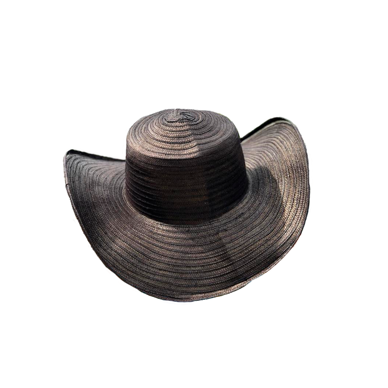 Sombrero 15 Fibras Económico Diseño Negro