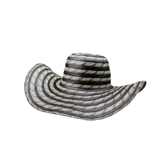 Sombrero 15 Fibras Exclusivo Diseño Cebra MY