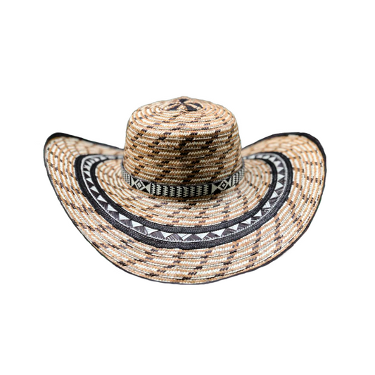Sombrero 15 Fibras Linea Económica Marrón MY