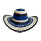 Sombrero 21 Fibras A Mano Tricolor