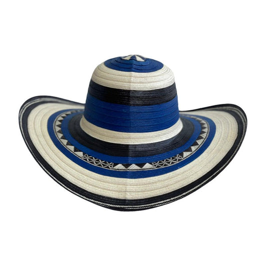 Sombrero 21 Fibras A Mano Tricolor MY