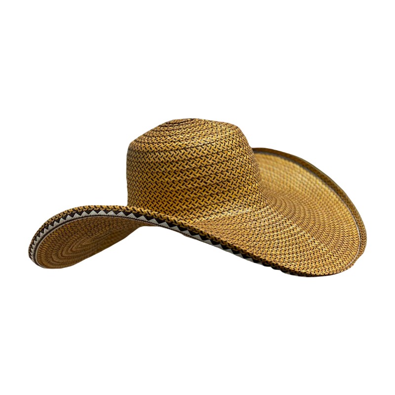 Sombrero 21 Fibras Artesanal Caña Flecha