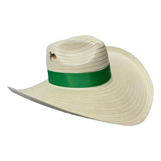 Sombrero 23 Fibras Con Caballo Cinta Verde MY