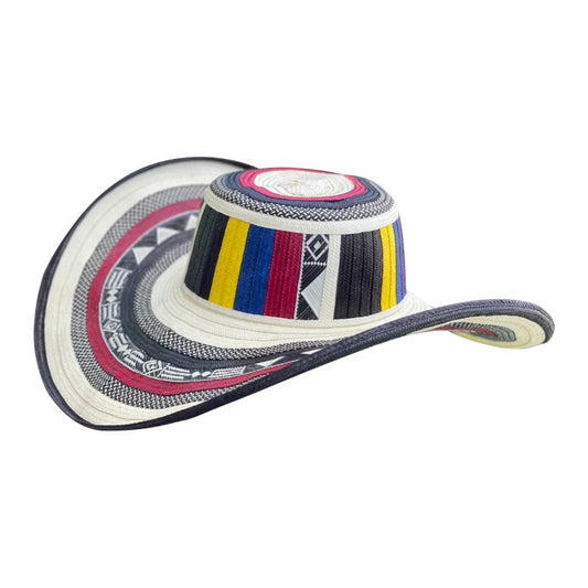 Sombrero 21 Fibras Exclusivo Multicolor