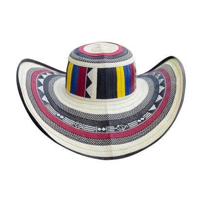 Sombrero 21 Fibras Exclusivo Multicolor